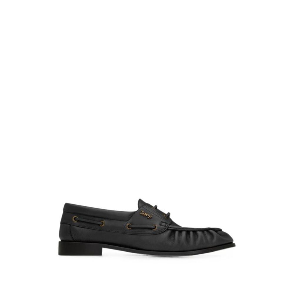Saint Laurent Black Loafers Men
